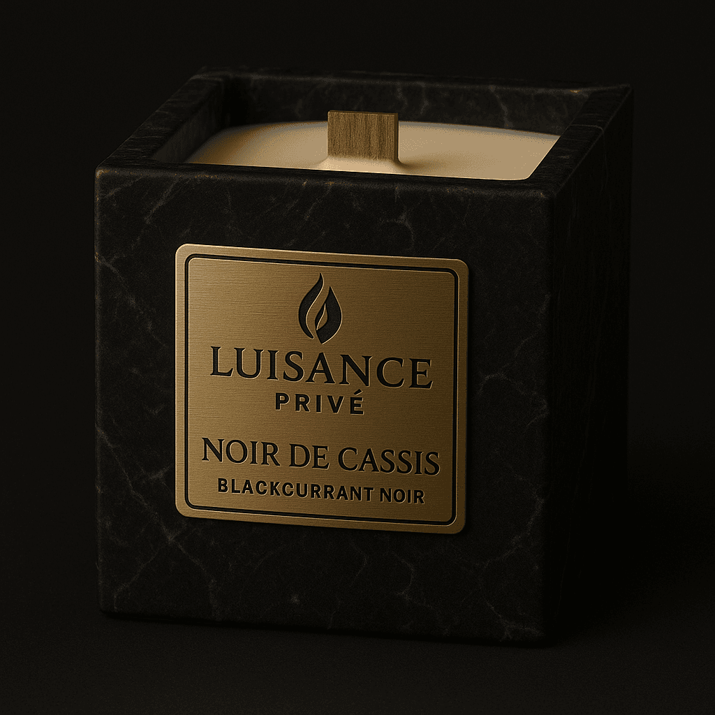 Bougie Noir de Cassis
